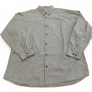 Columbia Shirt Mens XL Button Down Long Sleeve Hiking Gingham Grunge Streetwear